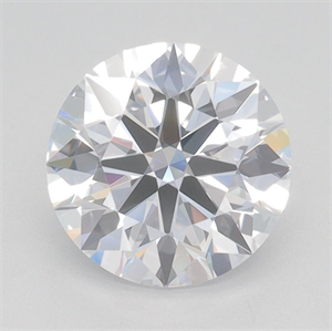 Picture of Lab Grown Diamond 2.04 Carats, Round with Excellent Cut, D Color, FL Clarity and Certified by GIA