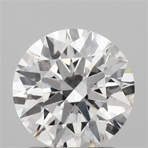 Picture of Lab Grown Diamond 1.50 Carats, Round with Excellent Cut, E Color, VS1 Clarity and Certified by IGI