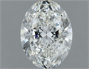 Natural Diamond 1.20 Carats, Oval with  Cut, F Color, VS1 Clarity and Certified by IGI