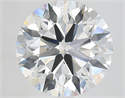 Lab Grown Diamond 5.06 Carats, Round with Ideal Cut, E Color, VVS2 Clarity and Certified by IGI