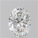 Diamante Natural 2.01 quilates, Ovalado , Color F, claridad VVS2 y certificado GIA