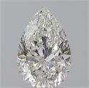 Natural Diamond 1.50 Carats, Pear with  Cut, H Color, SI1 Clarity and Certified by GIA
