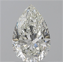 Natural Diamond 1.50 Carats, Pear with  Cut, H Color, SI1 Clarity and Certified by GIA