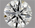Diamante Natural 0.40 quilates, Redondo , Color E, claridad VVS2 y certificado GIA
