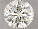 Natural Diamond 0.80 Carats, Round with Excellent Cut, L Color, SI2 Clarity and Certified by GIA
