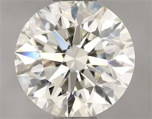 Picture of Natural Diamond 0.80 Carats, Round with Excellent Cut, L Color, SI2 Clarity and Certified by GIA