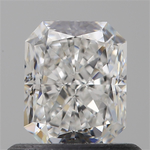 Picture of Natural Diamond 0.70 Carats, Radiant with  Cut, F Color, IF Clarity and Certified by GIA