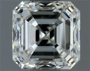 Picture of Natural Diamond 0.80 Carats, Asscher with  Cut, I Color, VVS1 Clarity and Certified by IGI