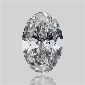 Picture of Natural Diamond 0.33 Carats, Oval with  Cut, F Color, VS1 Clarity and Certified by GIA