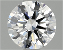 Del inventario de diamantes de laboratorio, 0.98 quilates, Redondo , Color E, claridad VVS1 y certificado IGI