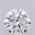 Del inventario de diamantes de laboratorio, 1.24 quilates, Redondo , Color E, claridad VS1 y certificado IGI