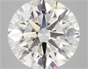 Del inventario de diamantes de laboratorio, 3.01 quilates, Redondo , Color D, claridad VS2 y certificado IGI
