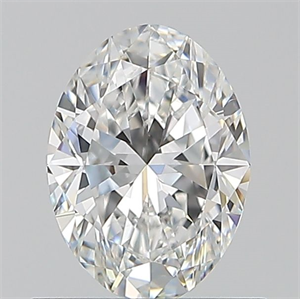 Picture of Natural Diamond 0.70 Carats, Oval with  Cut, E Color, VS2 Clarity and Certified by GIA