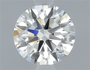 Foto Diamante Natural 0.50 quilates, Redondo , Color J, claridad IF y certificado GIA de
