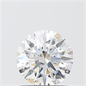 Lab Grown Diamond 1.06 Carats, Round with Ideal Cut, D Color, VS1 Clarity and Certified by IGI