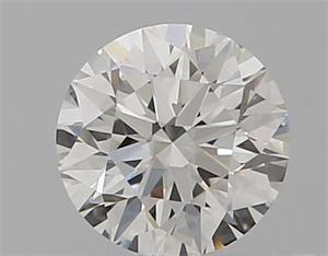 Foto Diamante Natural 0.42 quilates, Redondo , Color H, claridad IF y certificado GIA de