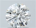 Natural Diamond 0.90 Carats, Round with Excellent Cut, I Color, VVS1 Clarity and Certified by GIA