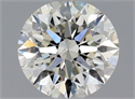 Natural Diamond 0.80 Carats, Round with Excellent Cut, K Color, SI1 Clarity and Certified by GIA
