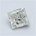 Diamante Natural 1.00 quilates, Princesa , Color L, claridad I2 y certificado GIA