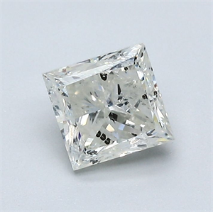 Foto Diamante Natural 1.00 quilates, Princesa , Color L, claridad I2 y certificado GIA de