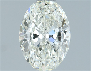 Picture of Natural Diamond 1.00 Carats, Oval with  Cut, I Color, VVS1 Clarity and Certified by IGI