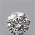 Natural Diamond 0.42 Carats, Round with Excellent Cut, G Color, VVS1 Clarity and Certified by IGI