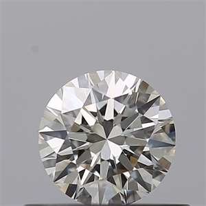 Picture of Natural Diamond 0.42 Carats, Round with Excellent Cut, G Color, VVS1 Clarity and Certified by IGI