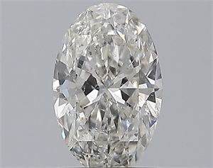 Picture of Natural Diamond 1.00 Carats, Oval with  Cut, G Color, SI2 Clarity and Certified by GIA