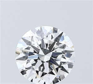 Picture of Lab Grown Diamond 2.01 Carats, Round with Ideal Cut, D Color, VVS2 Clarity and Certified by IGI