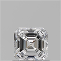 Diamante Natural 0.70 quilates, Asscher , Color E, claridad VS2 y certificado GIA
