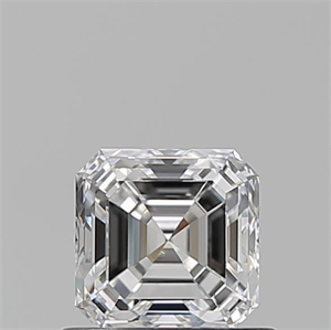 Foto Diamante Natural 0.70 quilates, Asscher , Color E, claridad VS2 y certificado GIA de