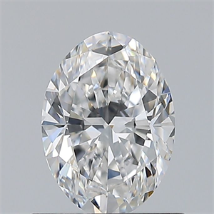 Picture of Natural Diamond 0.70 Carats, Oval with  Cut, E Color, VVS1 Clarity and Certified by GIA