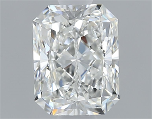 Foto Diamante Natural 0.76 quilates, Radiante , Color H, claridad IF y certificado GIA de