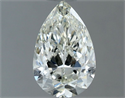 Natural Diamond 0.81 Carats, Pear with  Cut, H Color, VVS2 Clarity and Certified by IGI