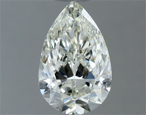 Picture of Natural Diamond 0.81 Carats, Pear with  Cut, H Color, VVS2 Clarity and Certified by IGI