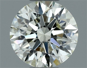 Foto Diamante Natural 0.71 quilates, Redondo , Color K, claridad VVS2 y certificado IGI de