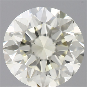 Picture of Natural Diamond 0.70 Carats, Round with Excellent Cut, L Color, VVS2 Clarity and Certified by IGI