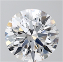 Del inventario de diamantes de laboratorio, 3.61 quilates, Redondo , Color D, claridad VS1 y certificado IGI