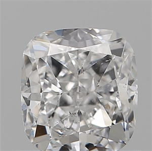Foto Diamante Natural 0.71 quilates, Del cojín , Color D, claridad SI1 y certificado GIA de