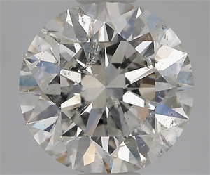 Foto Diamante Natural 2.01 quilates, Redondo , Color H, claridad I1 y certificado GIA de