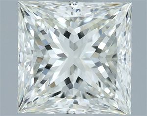 Foto Diamante Natural 1.51 quilates, Princesa , Color I, claridad VVS2 y certificado IGI de