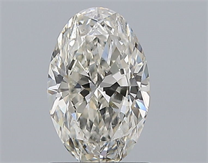 Picture of Natural Diamond 1.21 Carats, Oval with  Cut, J Color, SI2 Clarity and Certified by GIA