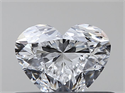 Natural Diamond 0.40 Carats, Heart with  Cut, D Color, VS1 Clarity and Certified by GIA