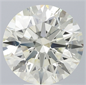 Diamante Natural 5.70 quilates, Redondo , Color L, claridad SI1 y certificado IGI