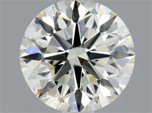Picture of Natural Diamond 0.80 Carats, Round with Excellent Cut, K Color, SI1 Clarity and Certified by GIA