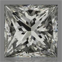 Natural Diamond 0.23 Carats, Princess with  Cut, F Color, VS2 Clarity and Certified by IGI