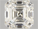 Natural Diamond 1.02 Carats, Asscher with  Cut, H Color, VS1 Clarity and Certified by IGI