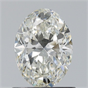 Diamante Natural 0.80 quilates, Ovalado , Color H, claridad VVS2 y certificado GIA