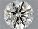 Natural Diamond 0.71 Carats, Round with Excellent Cut, L Color, VS1 Clarity and Certified by GIA