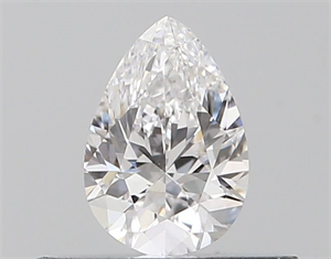 Foto Diamante Natural 0.30 quilates, De pera , Color D, claridad VVS1 y certificado GIA de